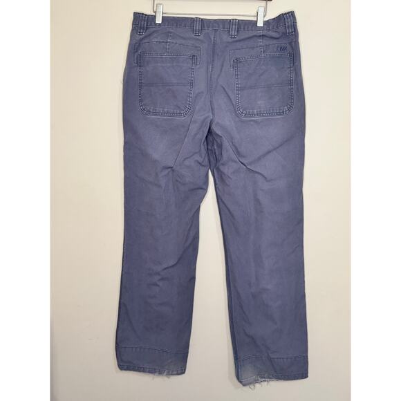 Mountain Khakis Canvas Work Pants Men's 38x34 Gray Original 100% Cotton - Picture 9 of 10